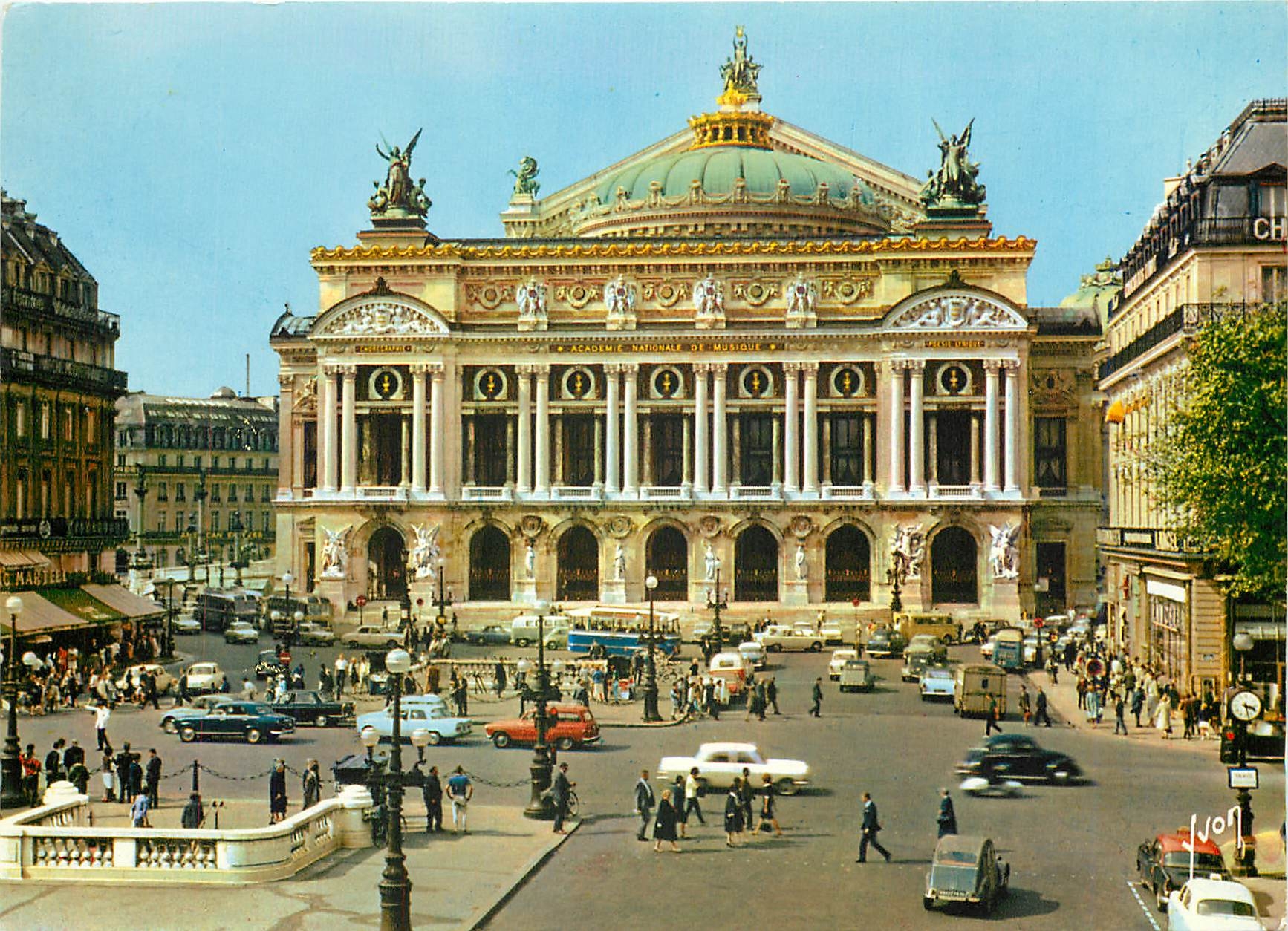 CPM Paris Place de l'Opera