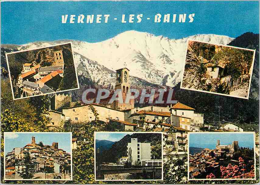CPM En Roussillon le Conflent Vernet les Bains (Pyr Ort)