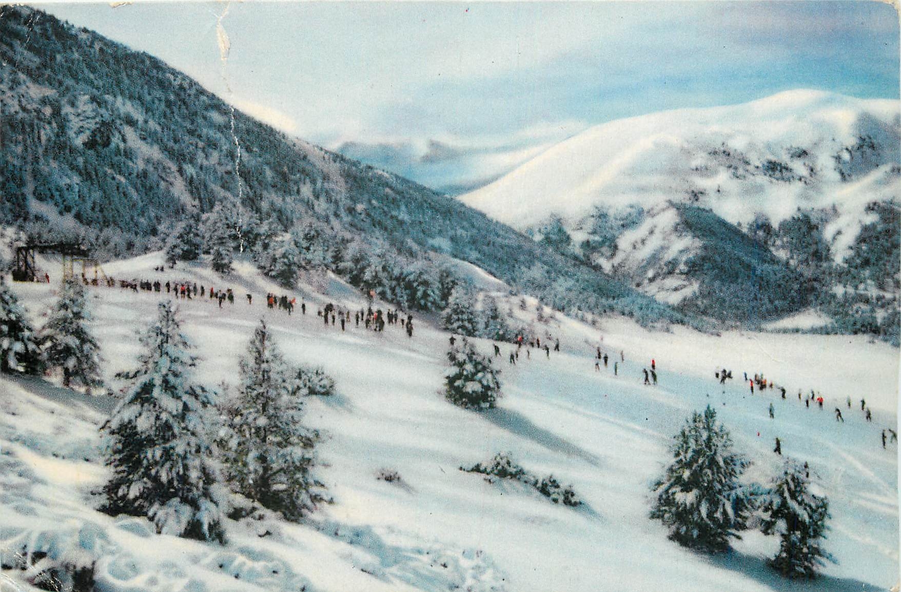 La Molina (Alta Cerdaña) — La piste longue, Comabella et Puig d'Alp — Éditeur: PUIG-FERRAN, Série II, N° 1029