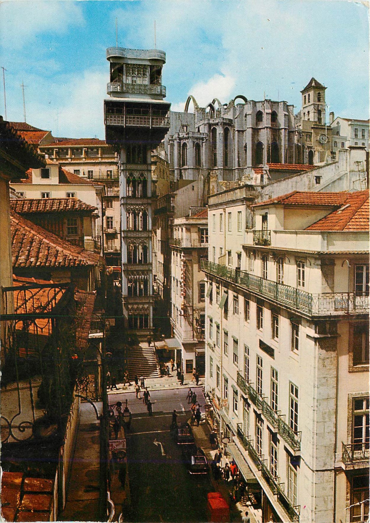 CPM Lisboa Portugal L'ascenceur de St Junta