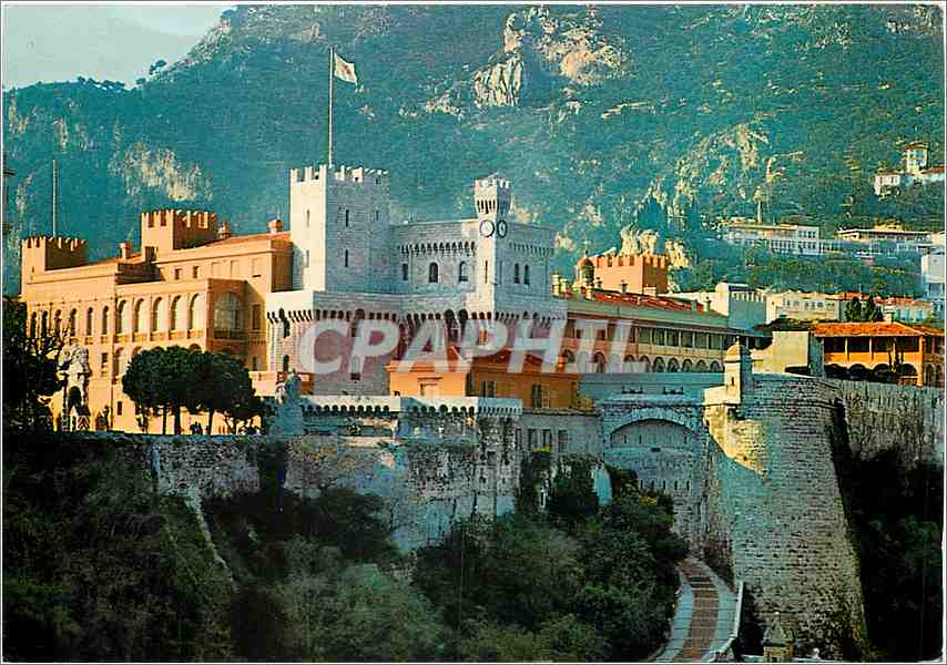 Le Palais Princier et ses remparts — Monaco — Éditions C. Coll — n° 90