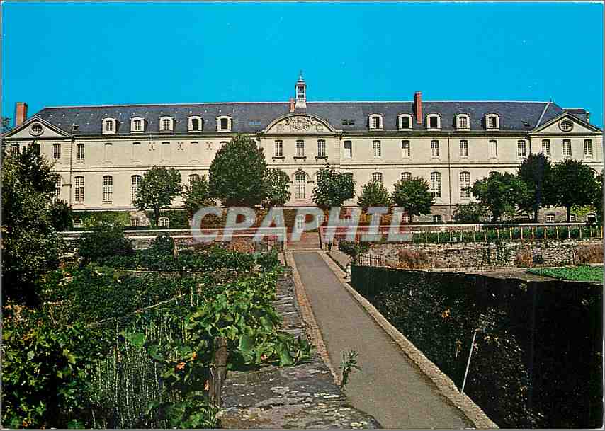 CPM Maison Mere du Bon Pasteur d'Angers Abbaye Saint Nicolas Vue aerienne