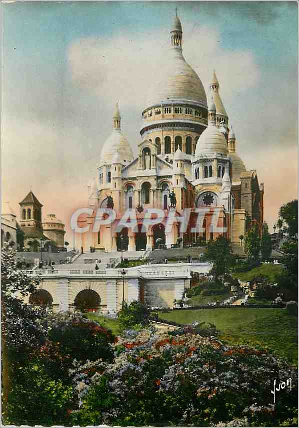 CPM Paris Basilique du Sacre Coeur de Montmartre