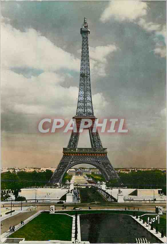 CPM Paris la Tour Eiffel