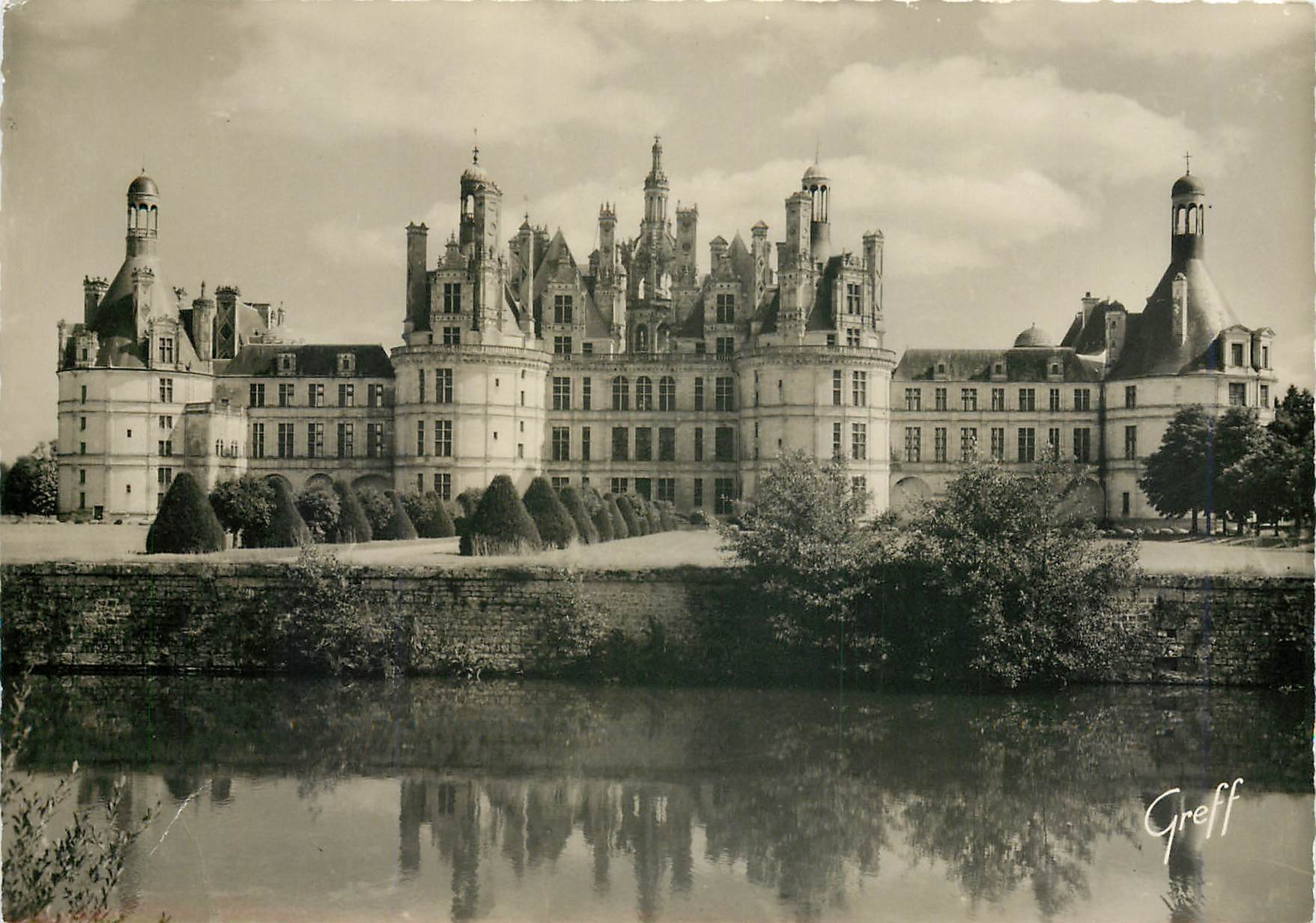 Château de Chambord — Façade Nord — Greff