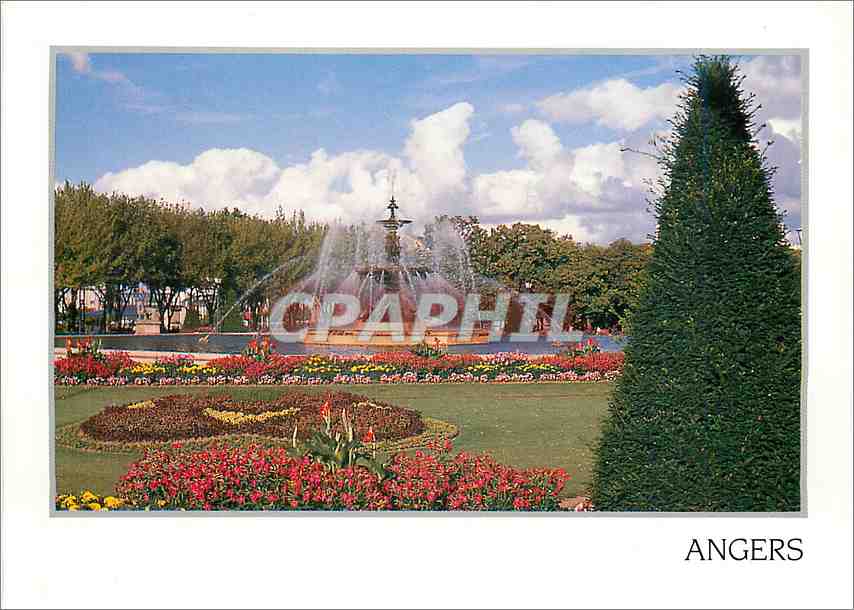 CPM Angers (Maine et Loire) Jardin du Mail