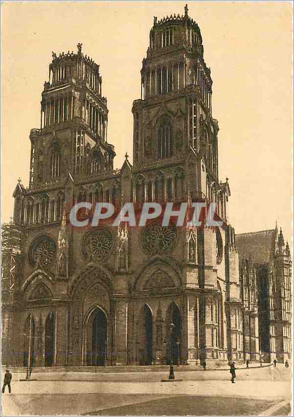 CPM Orleans (Loiret) La Cahtedrale St Croix