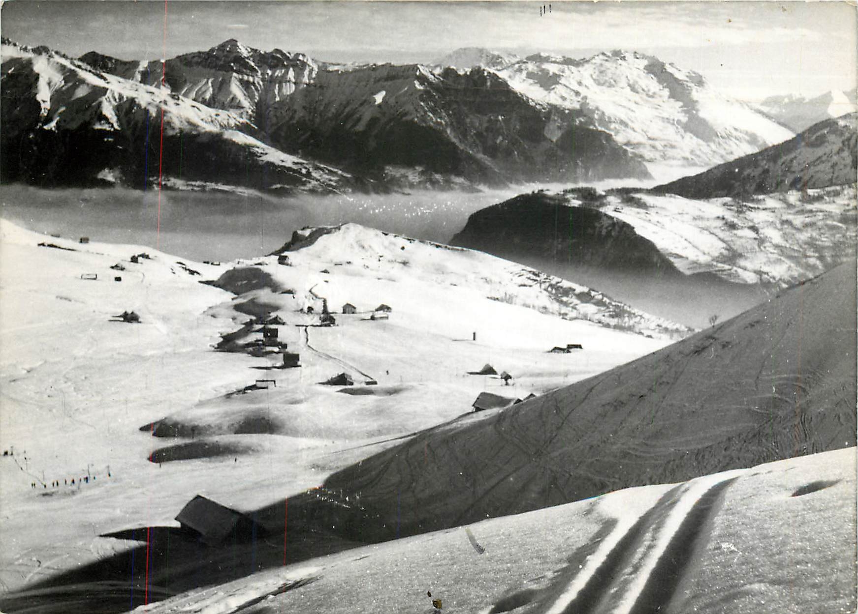 CPM Toussuire (Savoie) Auberge de Jeunesse