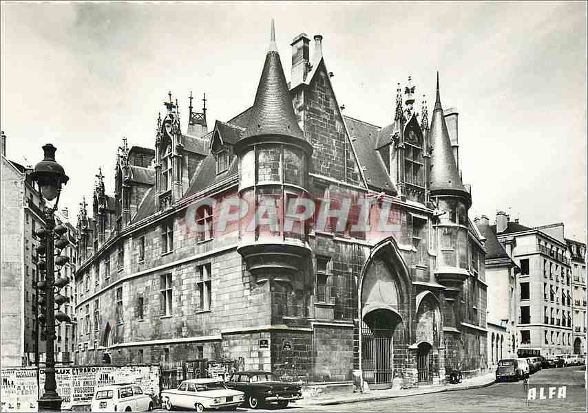 CPM Hotel de Sens rue du Figuiet Paris les Archeveques de Sens le Firent construire a la fin du XVe 
