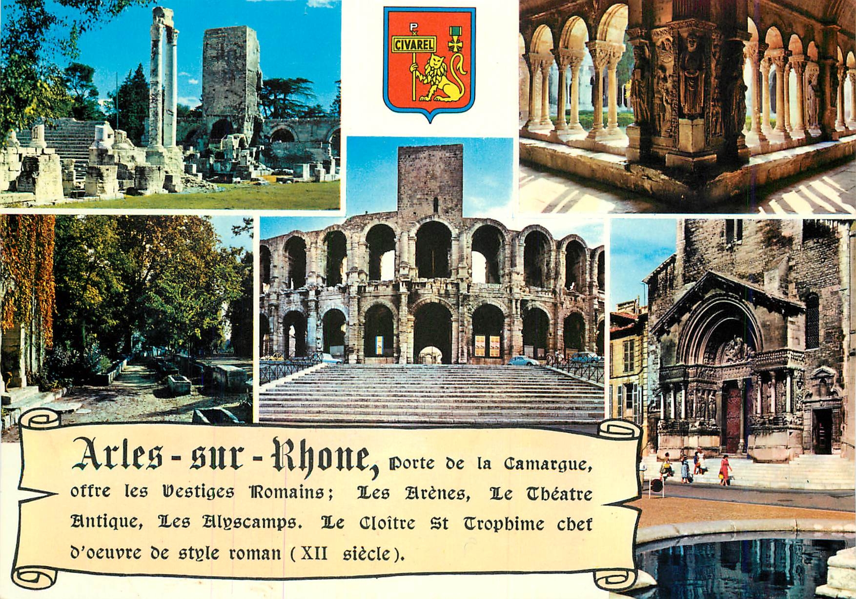 CPM Arles sur Rhone (B du RH) Le Theatre Antique