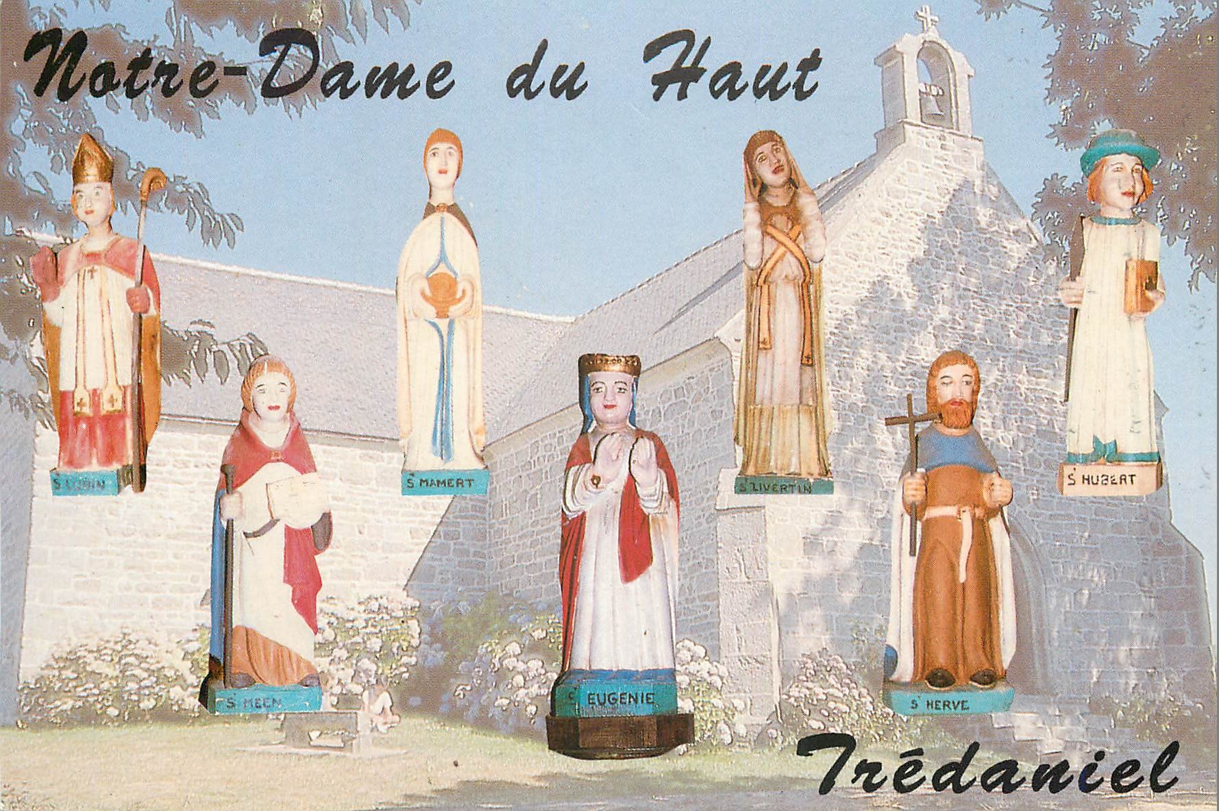 CPM Chapelle N D du Haut et ses 7 saints guerisseurs pres de Moncontour (COtes d'Armor)