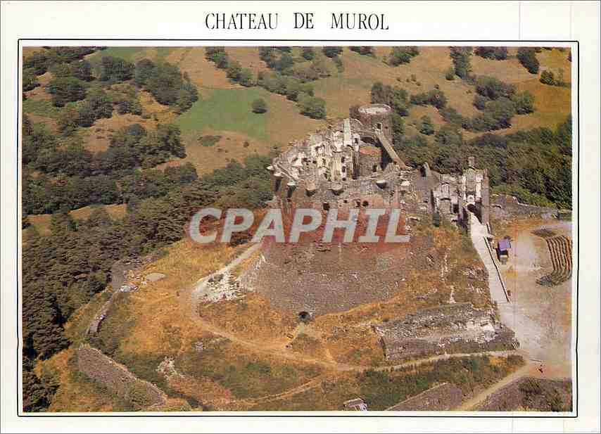 Château de Murol — Luftbild — Edition d'Auvergne