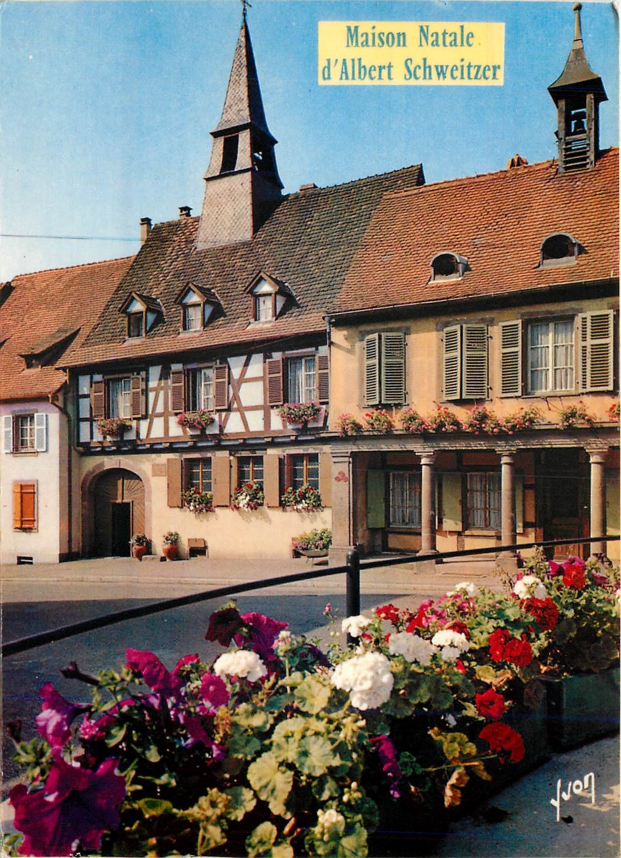Maison Natale d'Albert Schweitzer — Kaysersberg (Haut-Rhin) — Éditions Jean-Jaurès, Paris