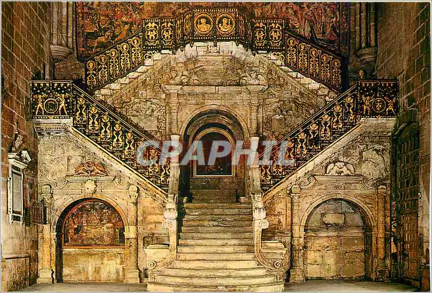 CPM Burgos (Catedral) Escalera dorada (Siglo XVI) diego de Siloe