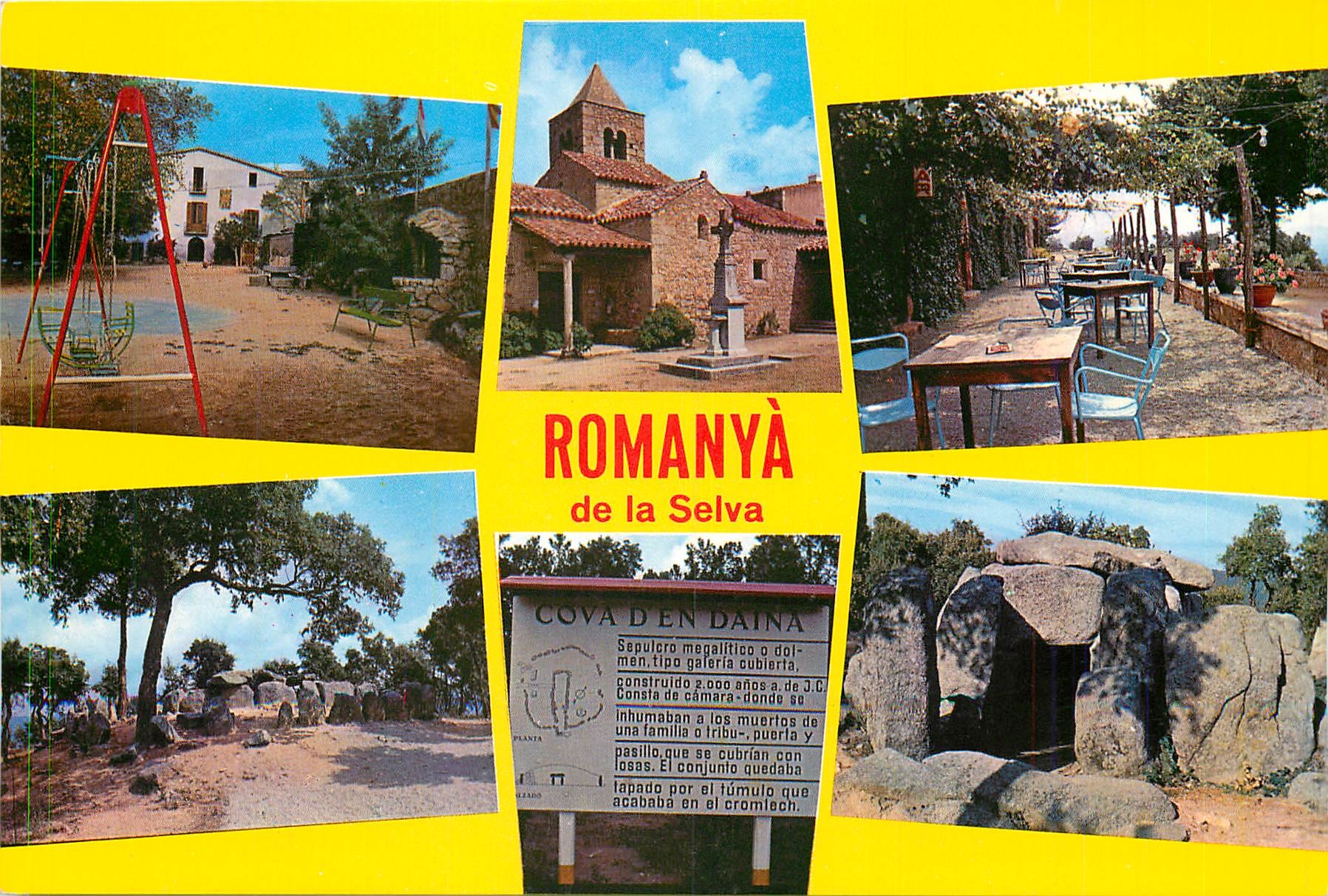 CPM Romana de la Selva (Gerona) Coup d'oeil Splendide et refuge de paix