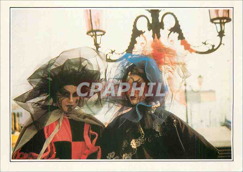 CPM Italia Venise Scene de carnaval