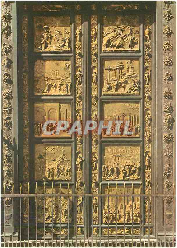 CPM Firenze Baptistery la Porte du Paradis (Ghibert)