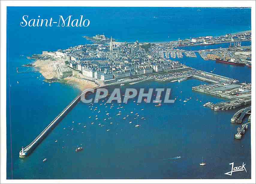 Saint-Malo — vue aérienne — Jack