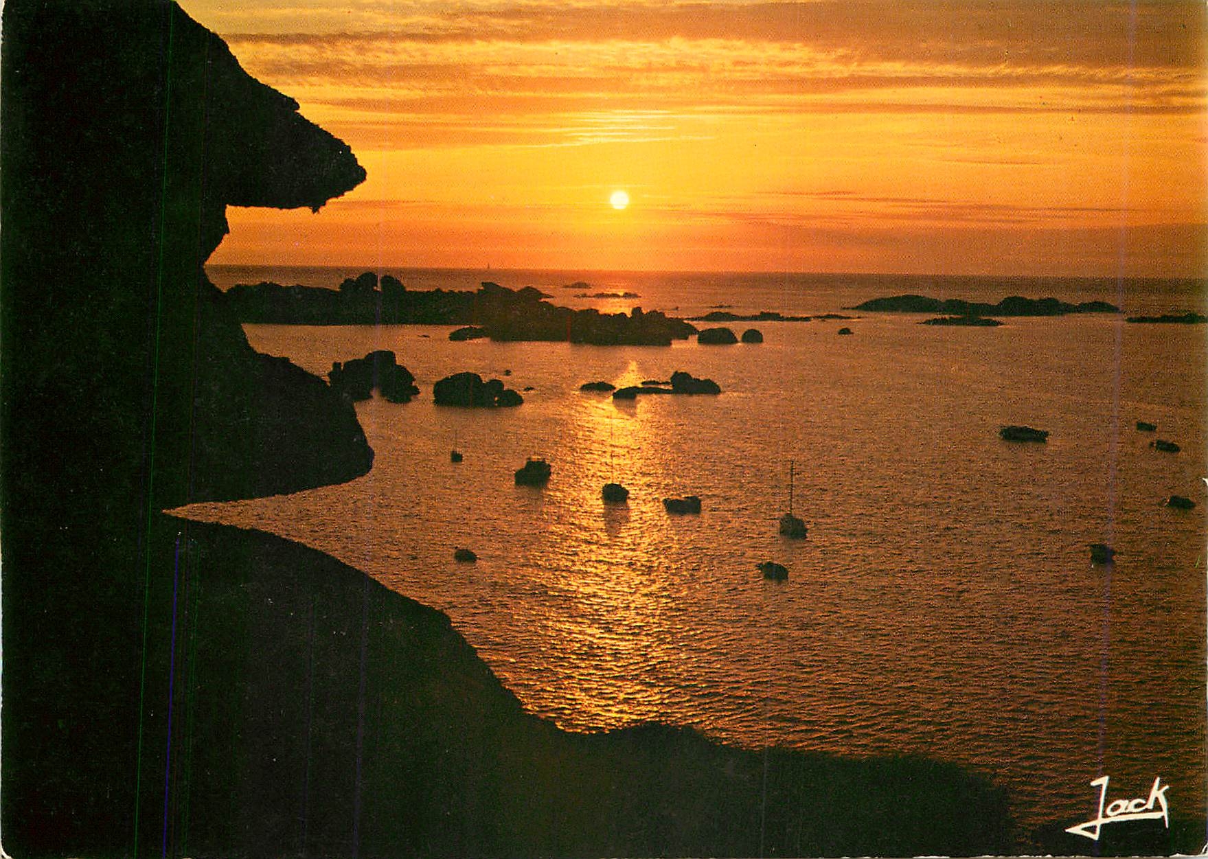 CPM Couleurs de Bretagne Dernier reflets sur la Cote Bretonne