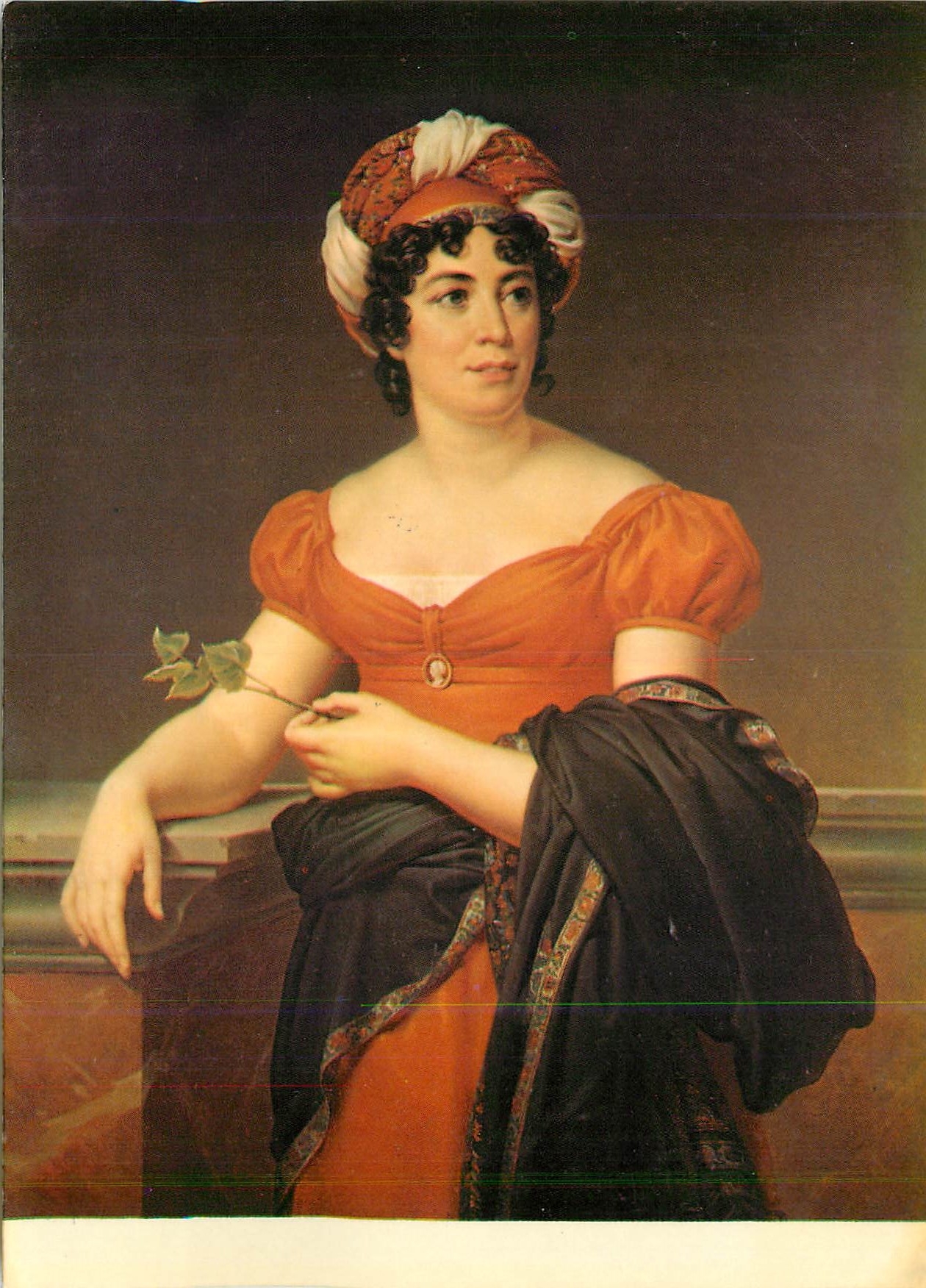 CPM Madame de Stael (1766 1817) Huile sur Toile de Francois Gerard