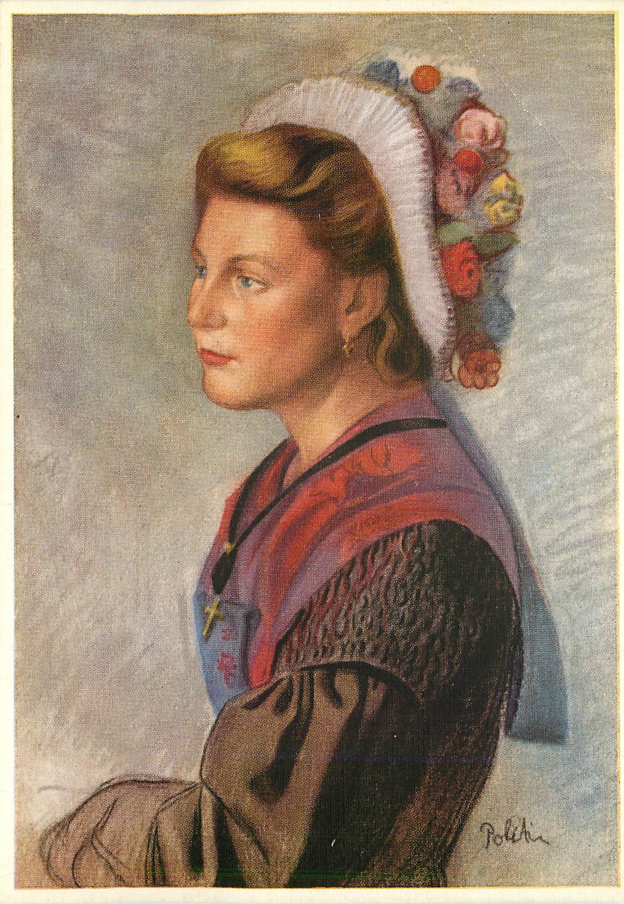 CPM Gaby Costumes de la vallee d'Aoste