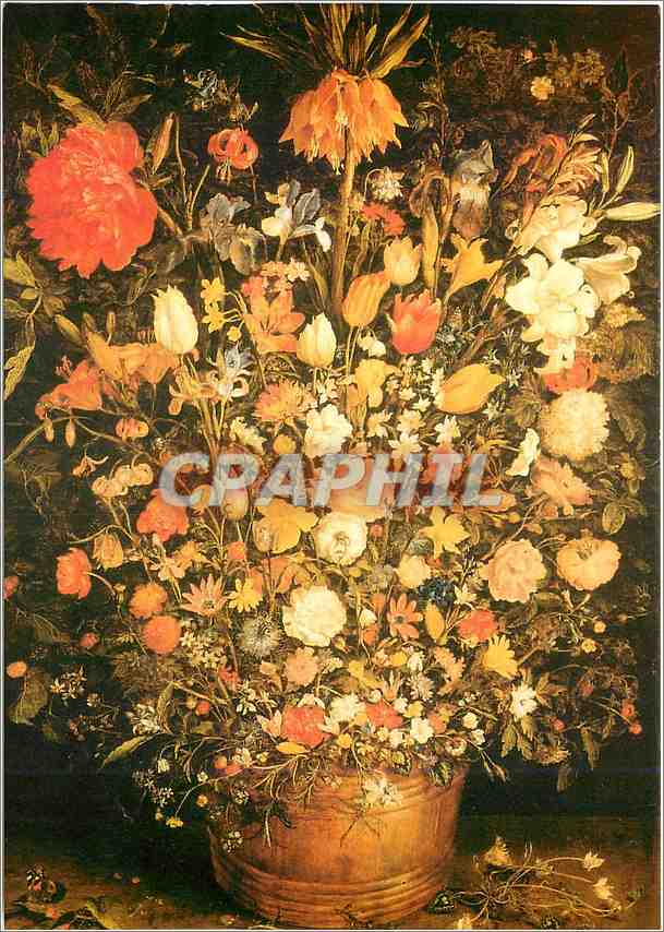 CPM Jan Breughel (1568 1625) Gros Vase de Fleur