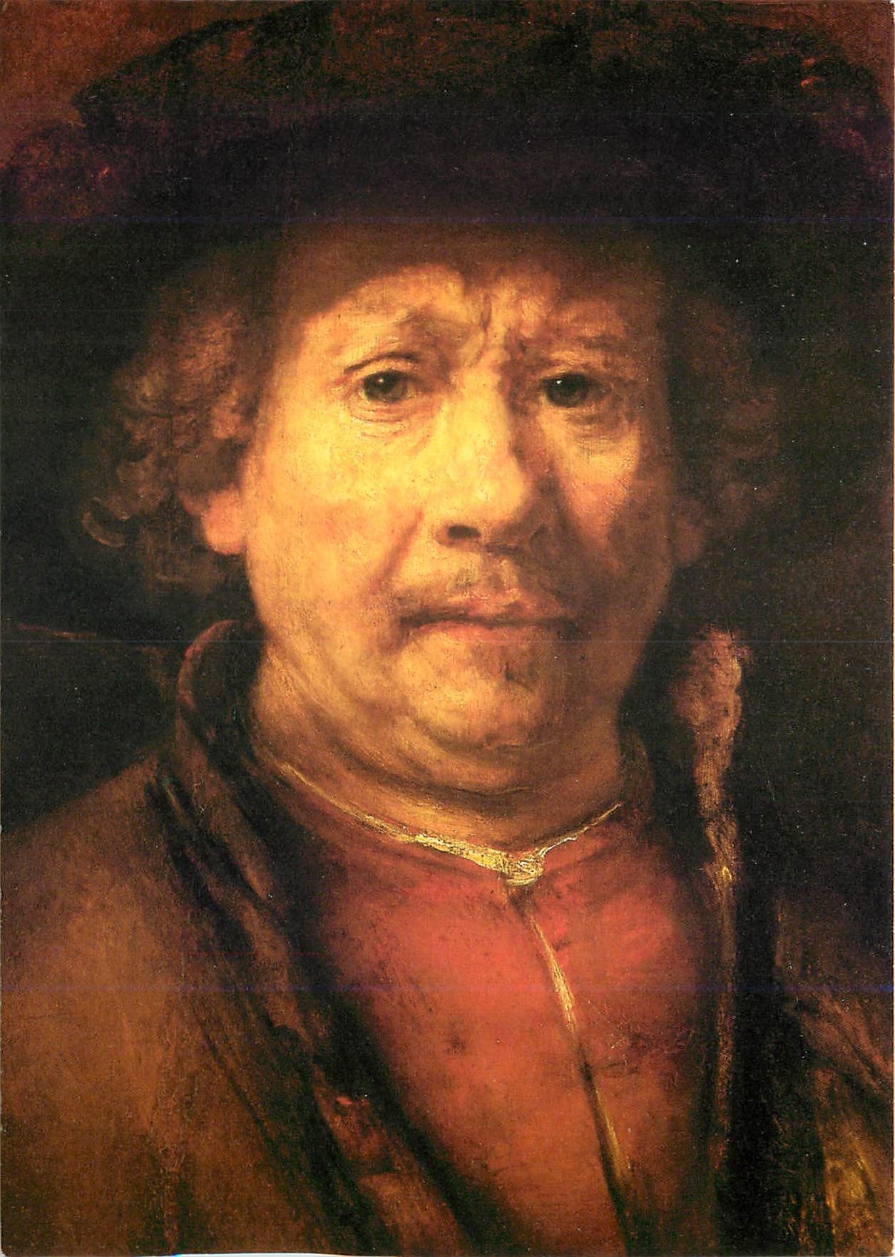 CPM Rembrandt Van Rijn (1606 1669) Petit autoportrait