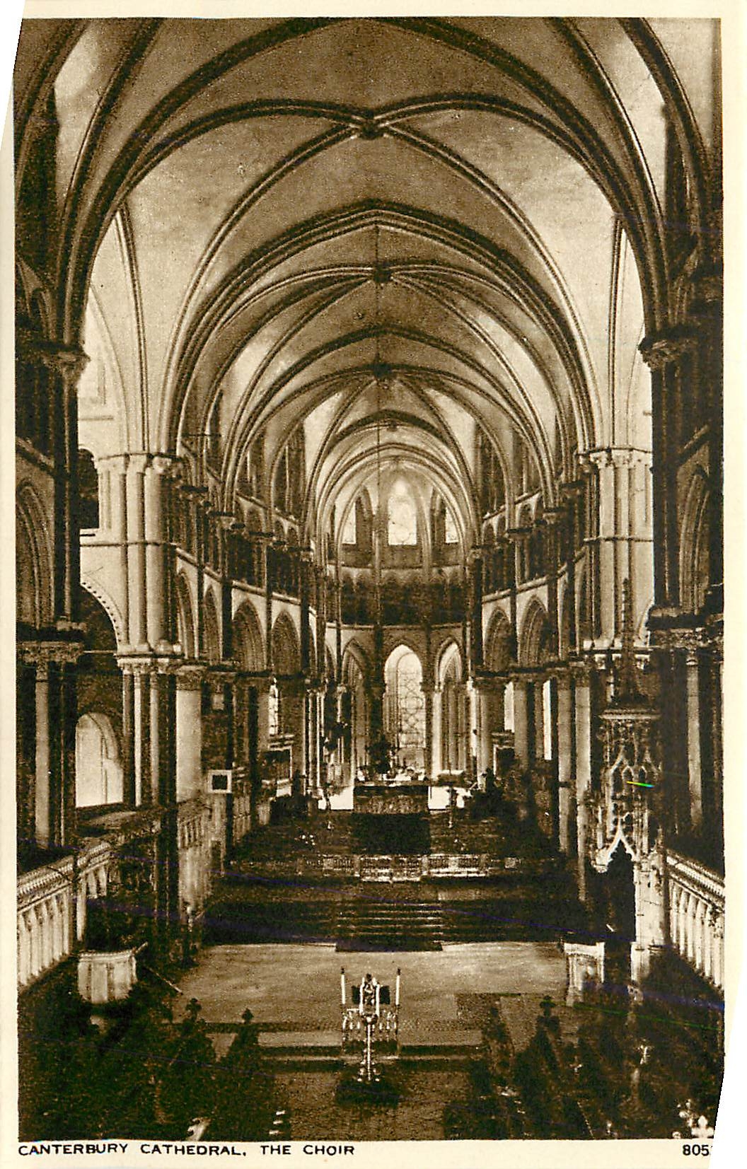 CPM Canterbury Cathedrale The Choir