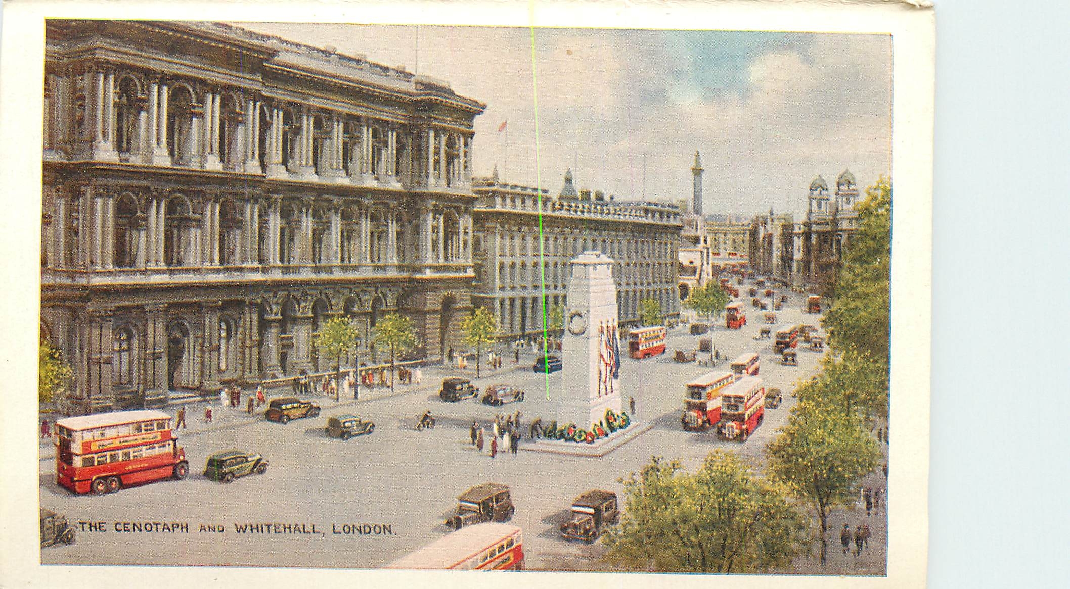 CPM The Genotaph and Whitehall London