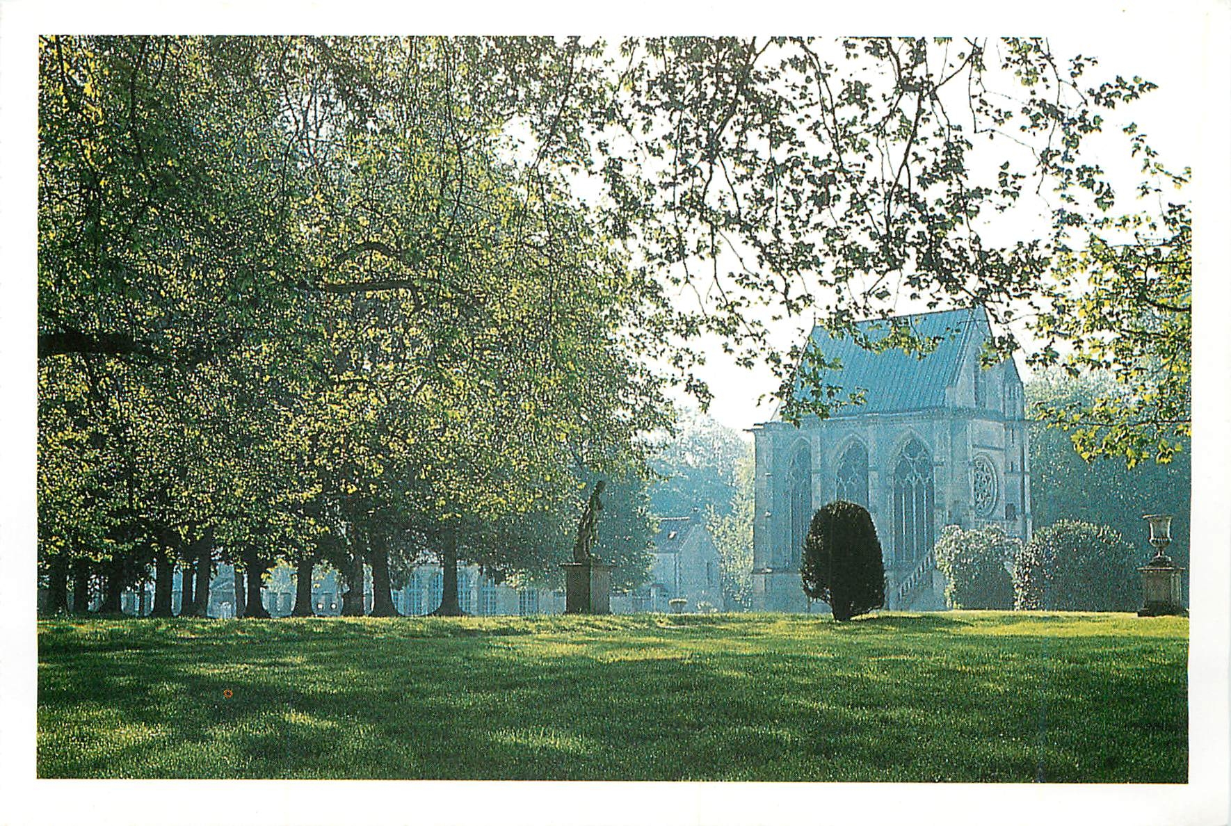 CPM Chaalis la chapelle abbatiale