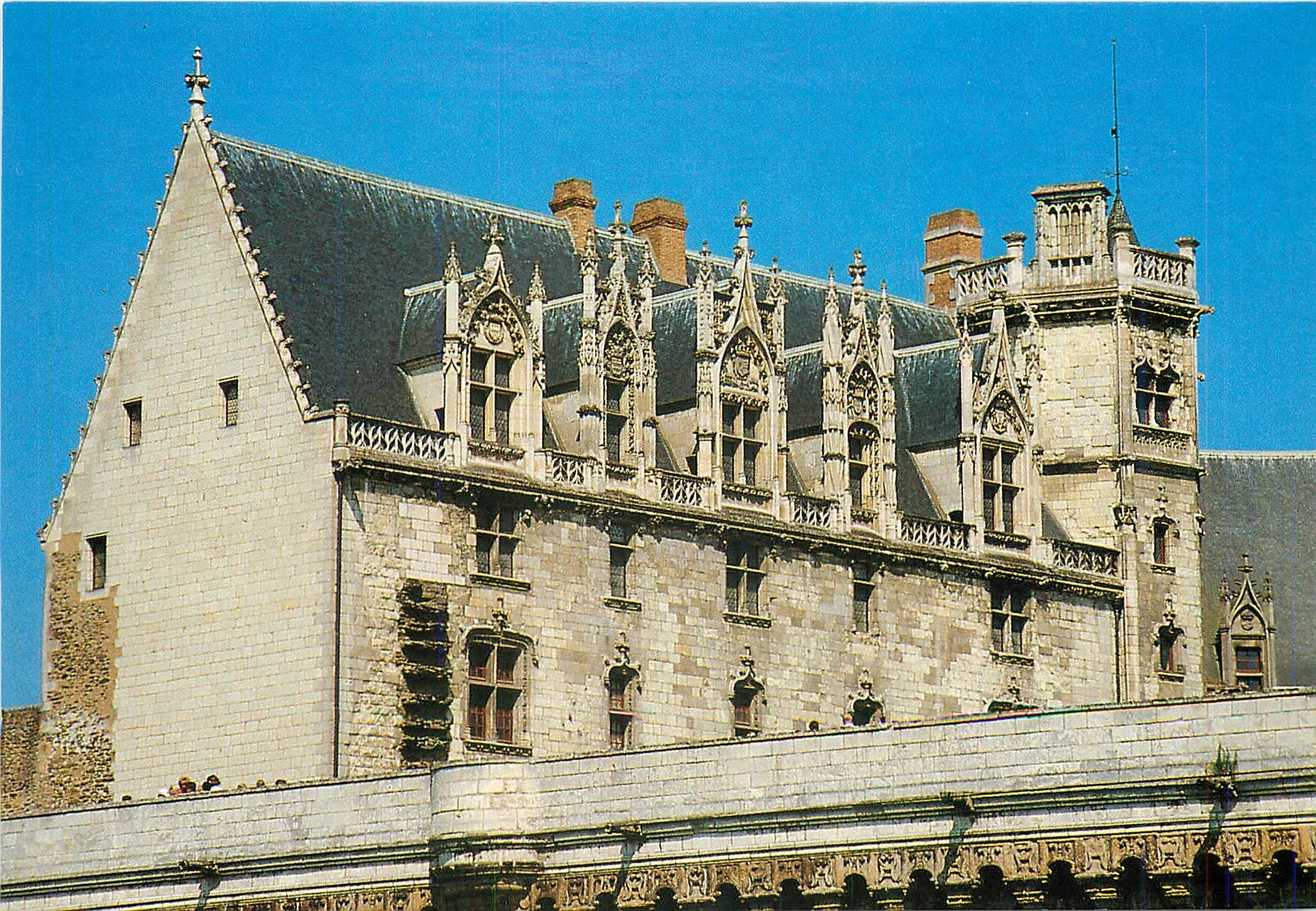 CPM Nantes (Loire Atlantique) Le chateau de Ducs de Bretagne