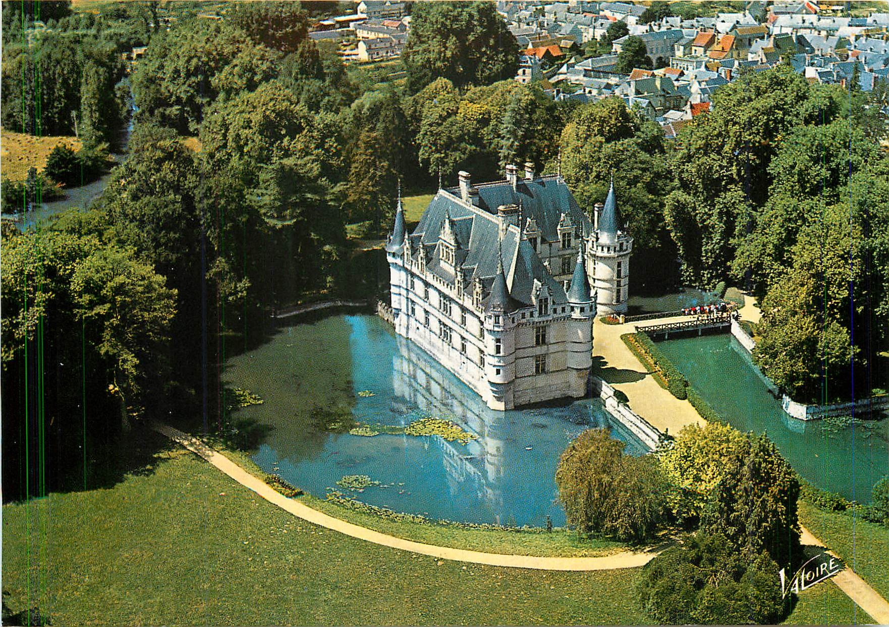 CPM Azay le Rideau (Indre et Loire) Le chateau du XVe s