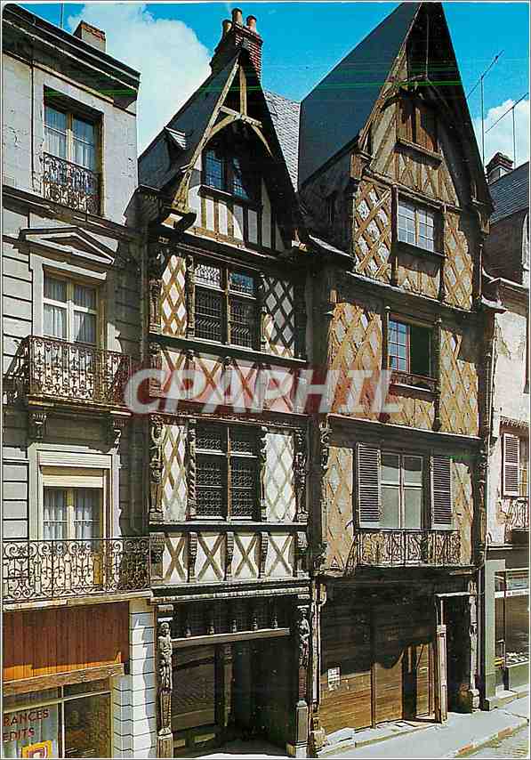 CPM En Anjou Angers (Maine et Loire) Vieilles maisons du XVIe s rue de l'Oisellerie