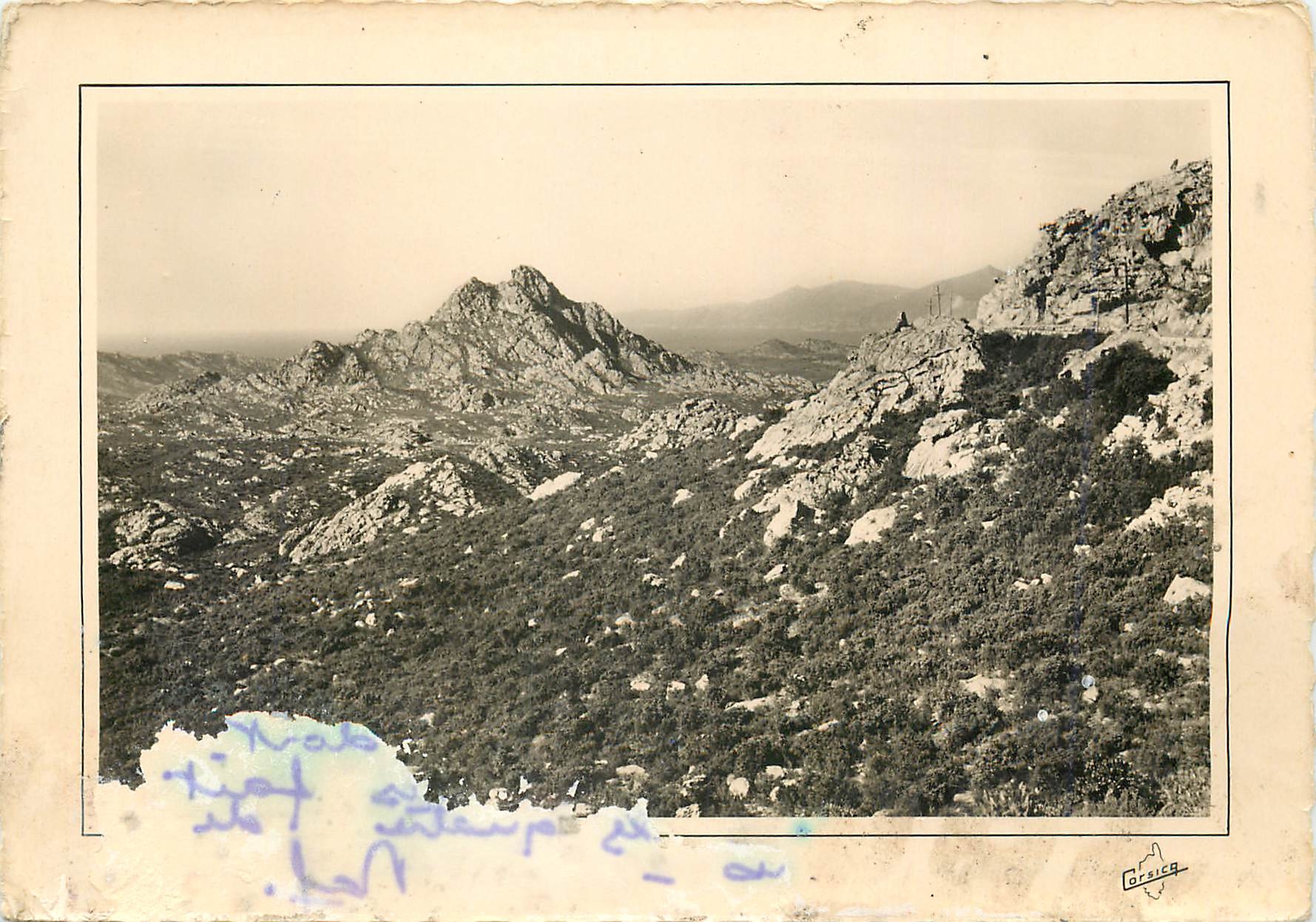 Le Mont Genova — Désert des Agriates — Éditeur Corsica, n° 3329
