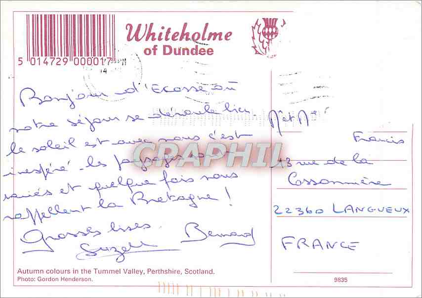 CPM Scotland — Rückseite