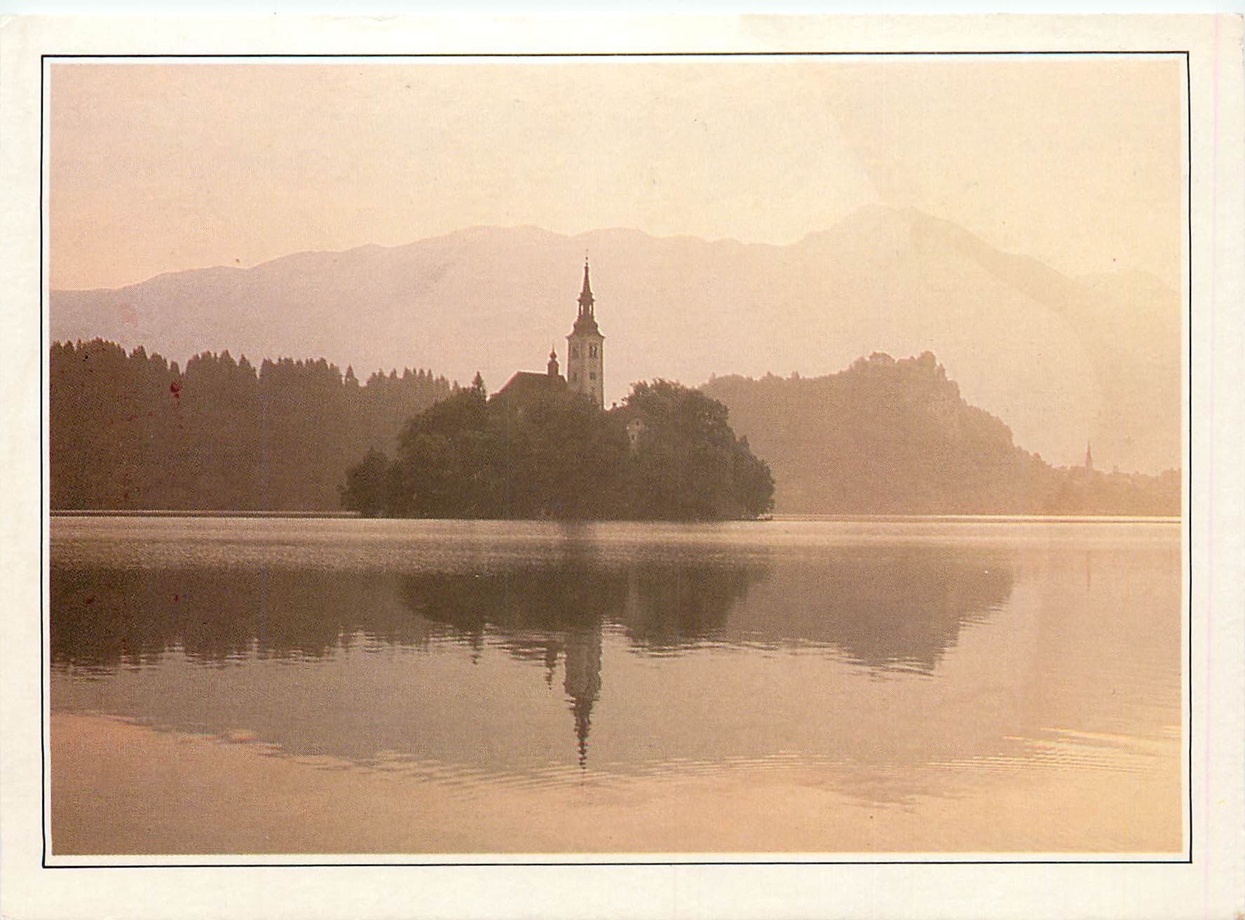 CPM Bled L'Eglise de Sainte Marie du Lac