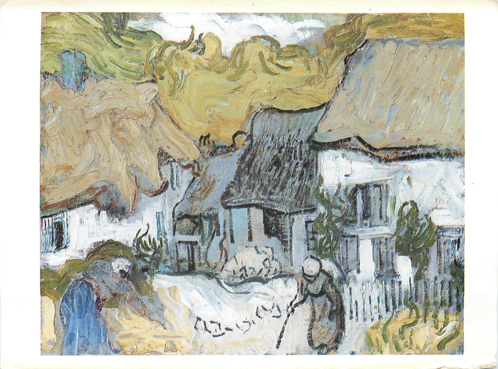 CPM Vincent Van Gogh Les chaues de Jargus huile sur toile 33cm 41 cm 1890