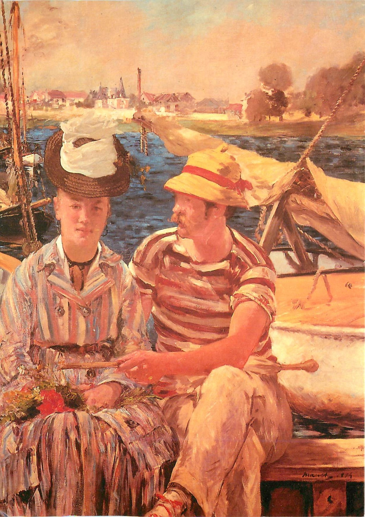 CPM Edouard Manet (1832 1883) argenteuil