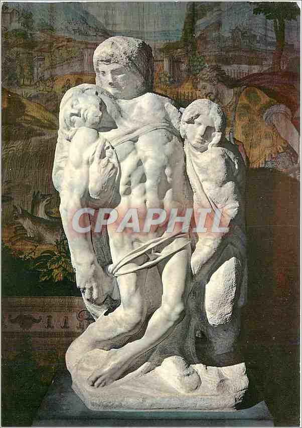 CPM Firenze La Galerie Accademia La Pieta (Michelangelo)