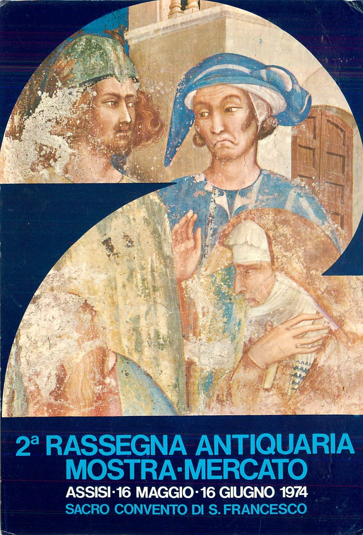 CPM Passegne Antiquaria Mostra Mercato Assisi
