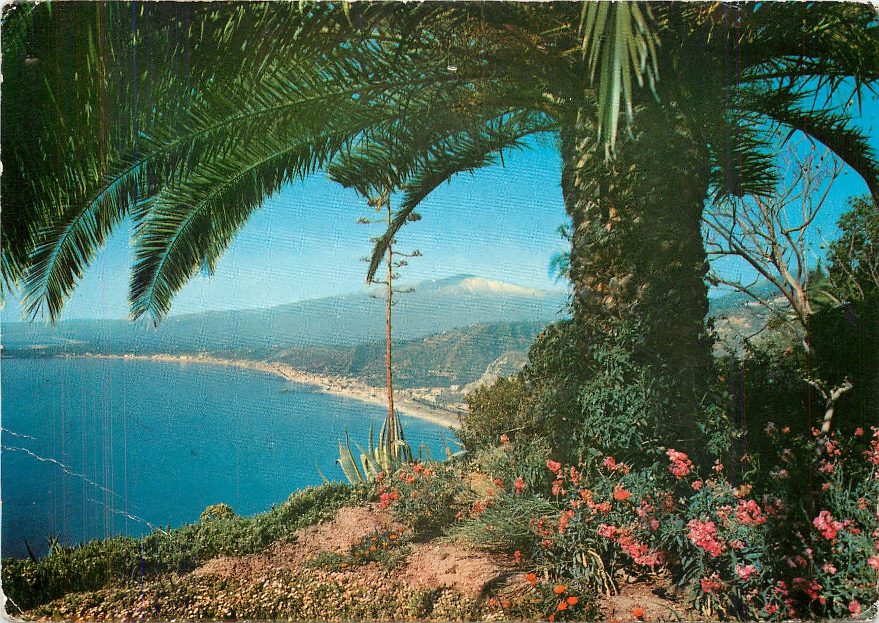 CPM Taormina Panorama et vue de Giardini