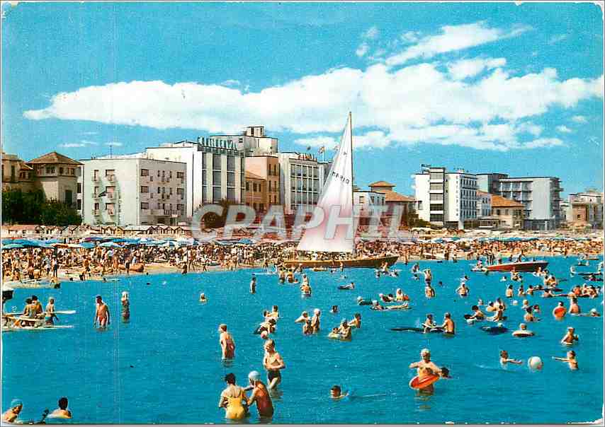 CPM Riviera Adriatica Cattolica L'Heure du Bain