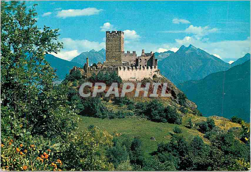CPM Valle d'Aosta Le chateau de Cly St Denis (XIII s)