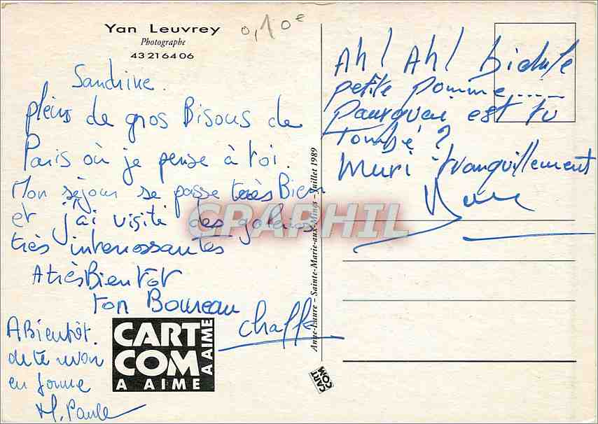 CPM Yan Leuvrey — Rückseite