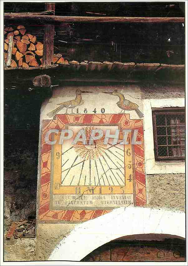 CPM L'art populaire dans les Alpes du Sud 1984