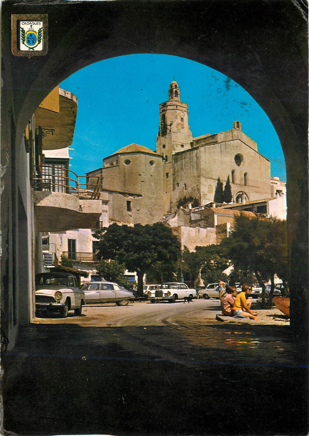 CPM Cadaques (Costa Brava) Port Alguer Eglise
