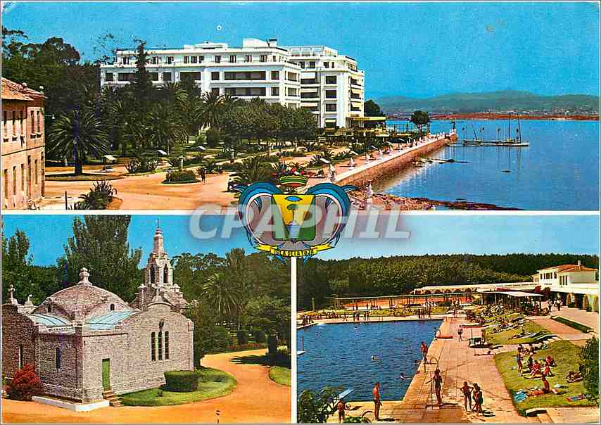 CPM Grand Hotel Chapelle Piscine LA Toja