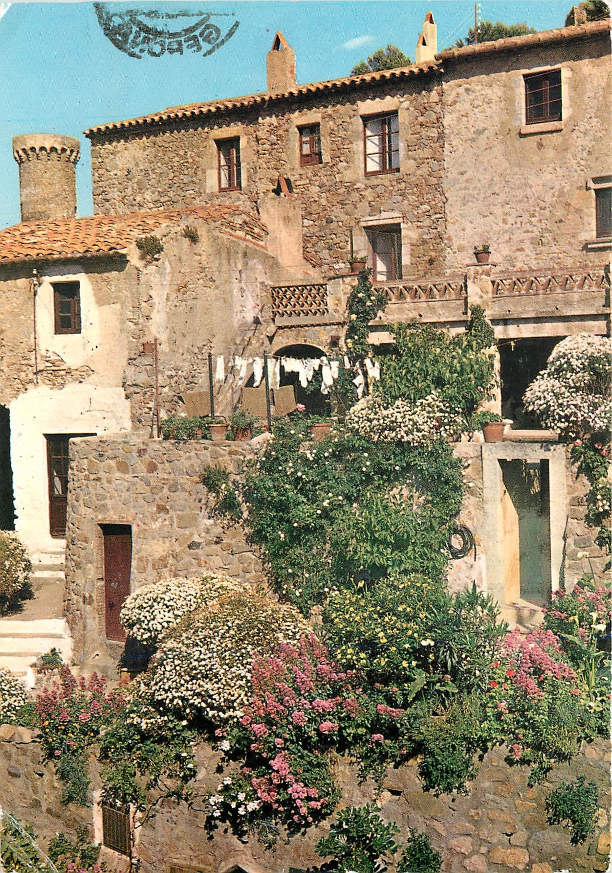 CPM Tossa (Costa Brava) Cooin typique (Vil a Vella)