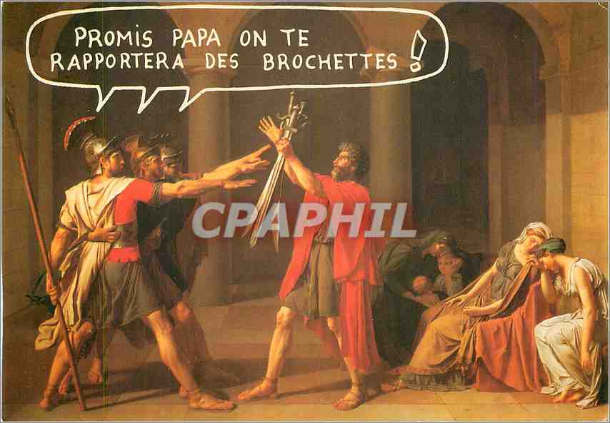 CPM Promis papa on te rapportera des Brochettes