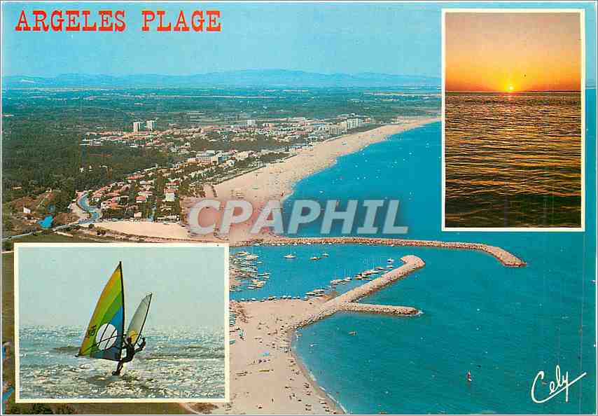 Argeles Plage — vue générale — Éditions de Luxe, n° 6540